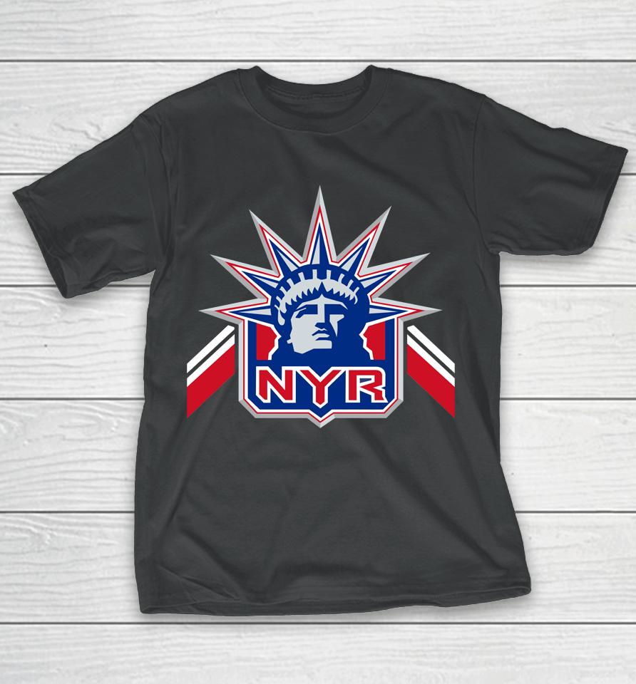 Nhl New York Rangers Fanatics Royal Team Jersey Inspired T-Shirt
