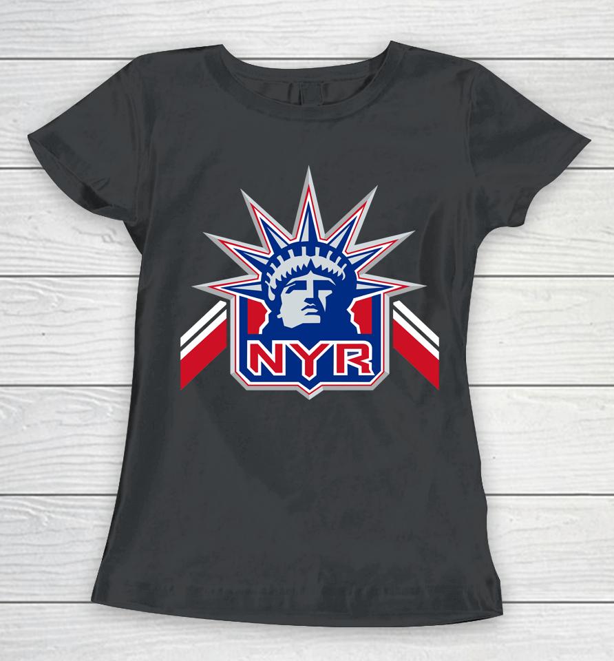 Nhl New York Rangers Fanatics Royal Team Jersey Inspired Women T-Shirt