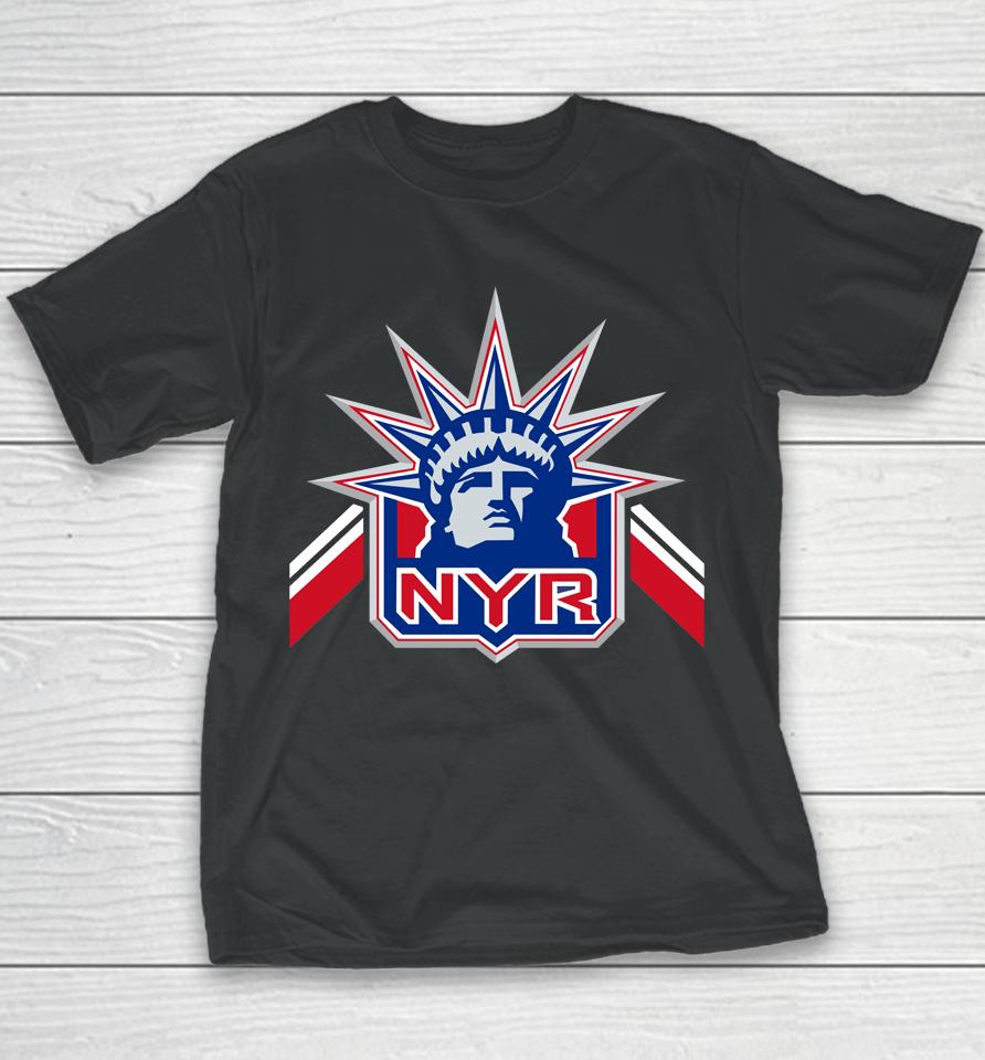 Nhl New York Rangers Fanatics Royal Team Jersey Inspired Youth T-Shirt