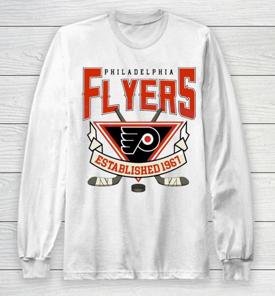 Nhl Philadelphia Flyers Hockey 1967 Vintage Long Sleeve T-Shirt