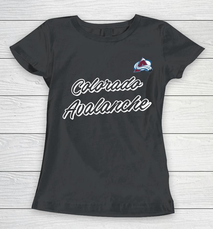 Nhl Shop Colorado Avalanche Fanatics Forge Women T-Shirt