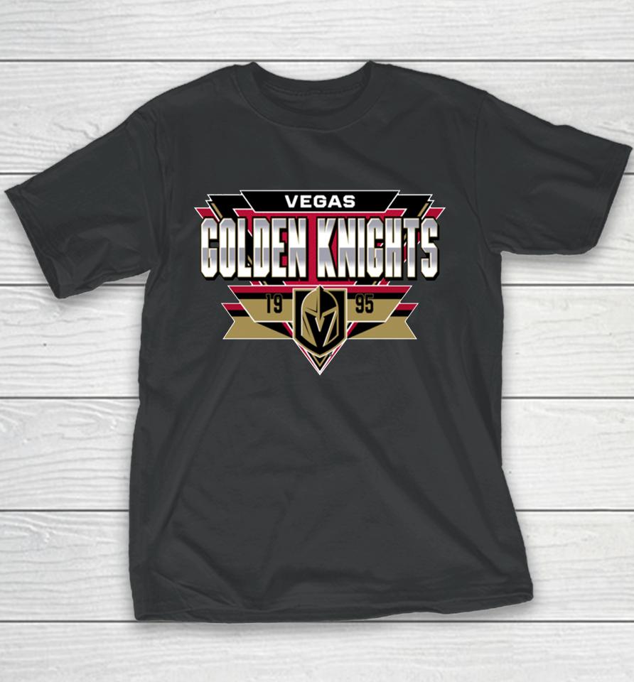 Nhl Shop Men's Vegas Golden Knights Reverse Retro 20 Fresh Playmaker Youth T-Shirt