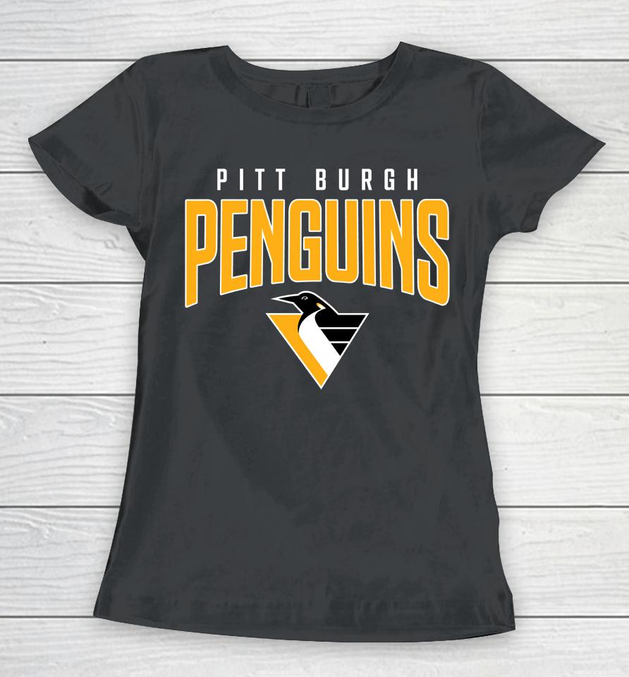 Nhl Shop Pittsburgh Penguins Special Edition 2 0 Big And Tall Wordmark Women T-Shirt