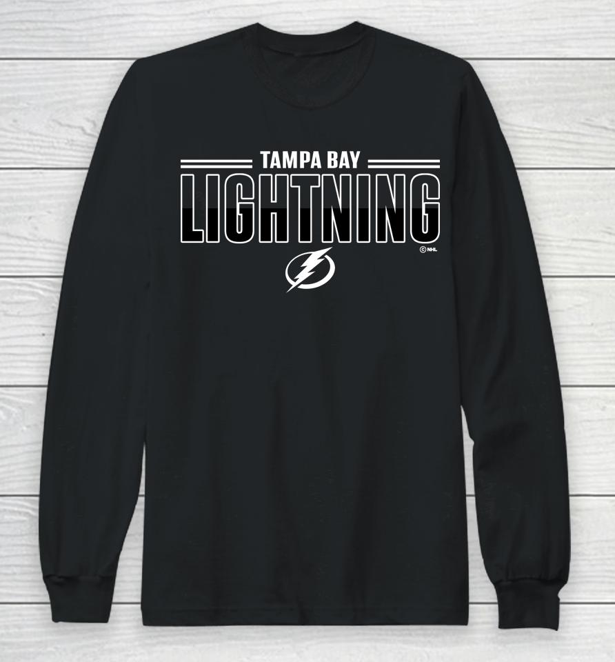 Nhl Shop Tampa Bay Lightning 2022 Champion Tri-Blend Long Sleeve T-Shirt