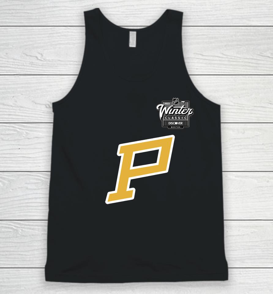 Nhl Winter Classic Pittsburgh Penguins 2023 Primary Logo Unisex Tank Top