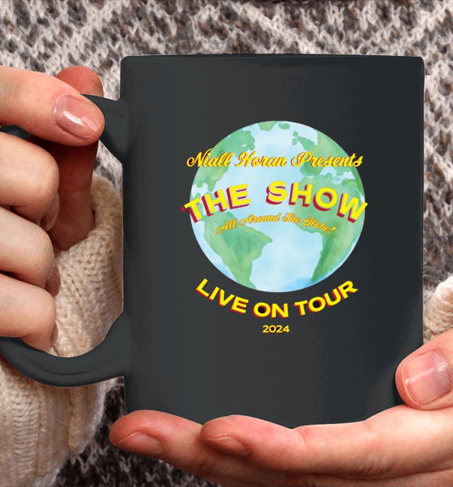 Niall Horan Merch Store The Show World Tour Black Coffee Mug