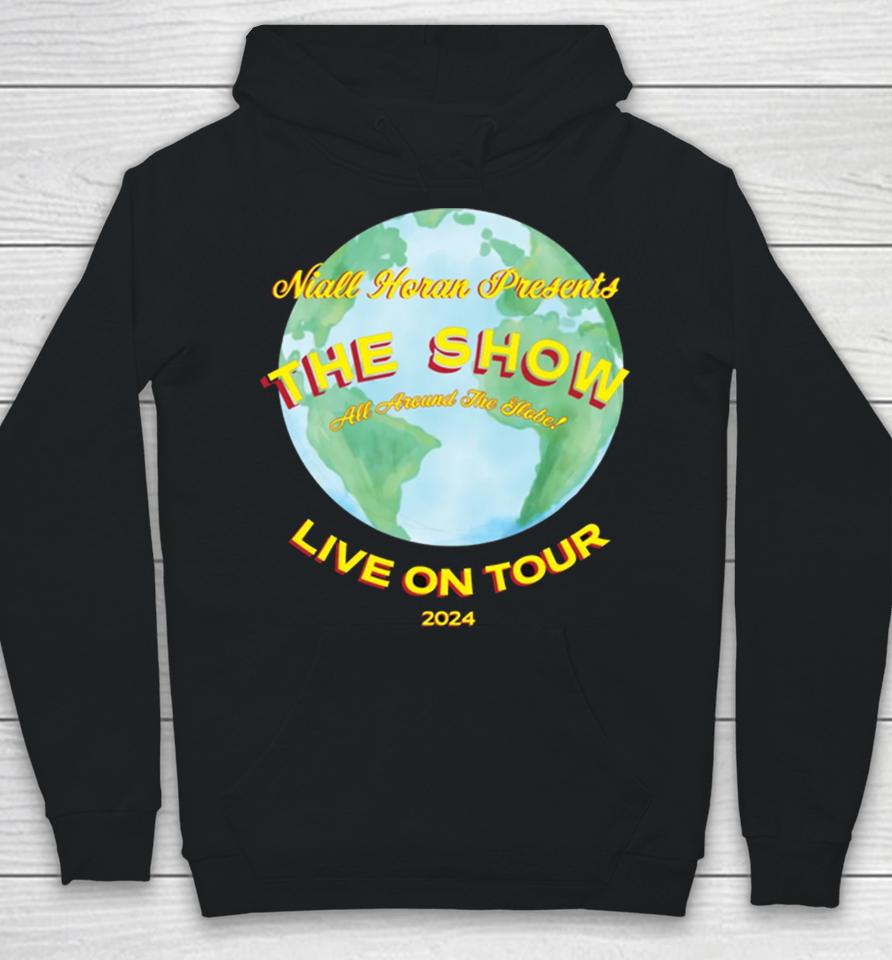 Niall Horan Merch Store The Show World Tour Black Hoodie