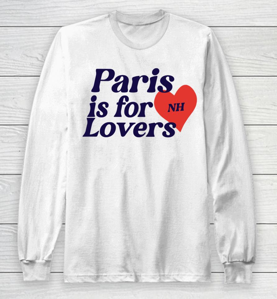 Niallhoran Store Paris Is For Lovers Long Sleeve T-Shirt