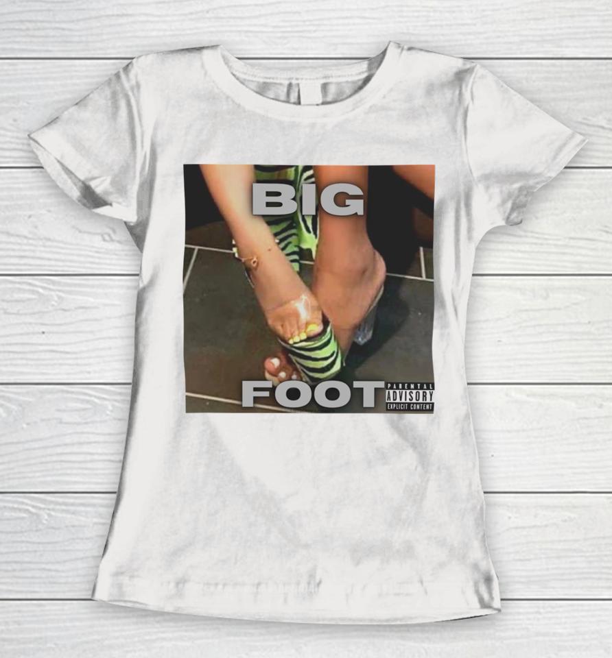 Nicki Big Foot Album Women T-Shirt
