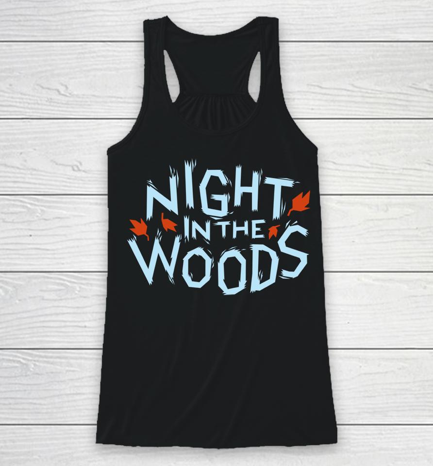 Night In The Woods Merch Nitw Logo Racerback Tank