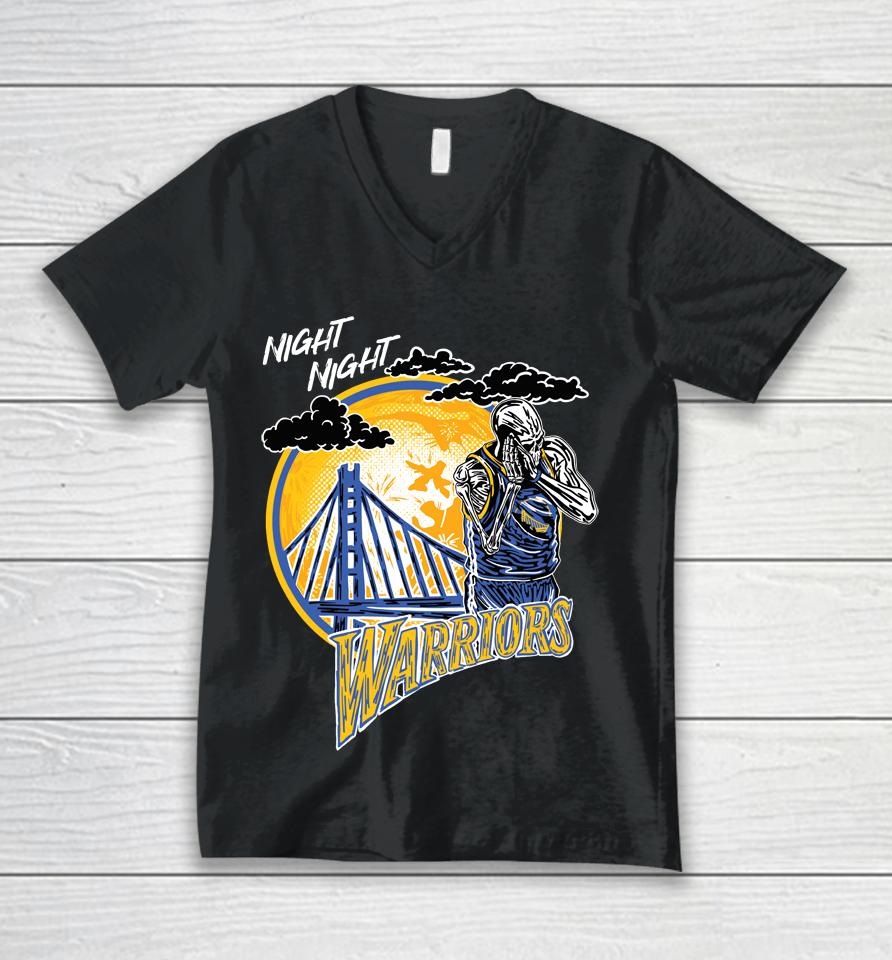 Night Night Steph Curry On Behance Unisex V-Neck T-Shirt