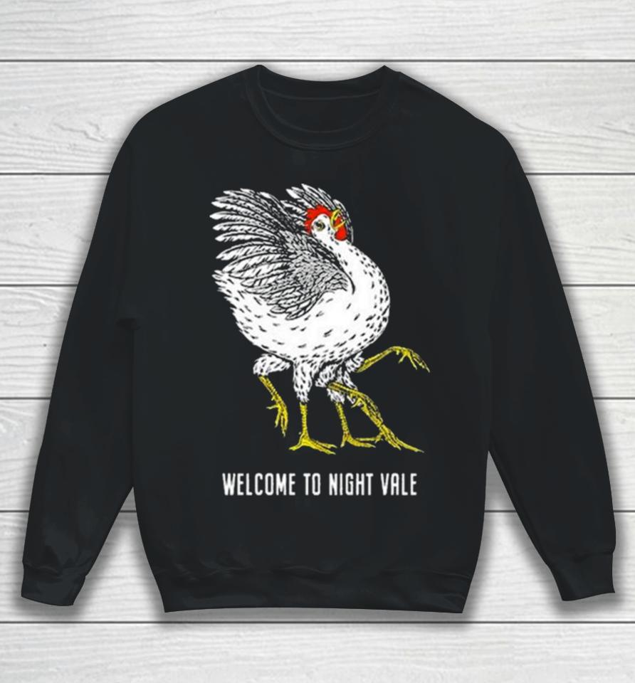 Night Vale Petting Zoo Chicken Welcome To Night Vale Sweatshirt