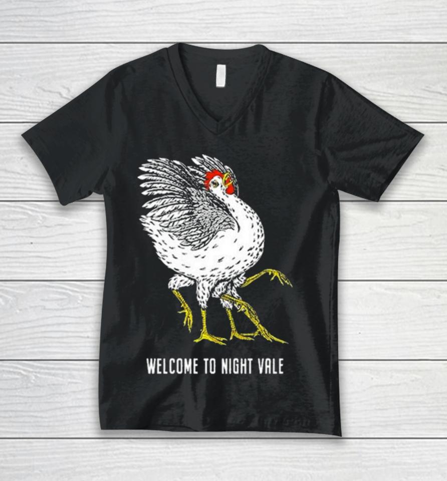Night Vale Petting Zoo Chicken Welcome To Night Vale Unisex V-Neck T-Shirt