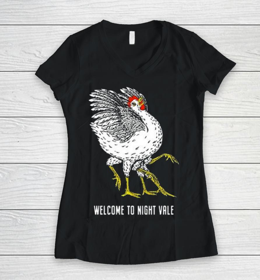 Night Vale Petting Zoo Chicken Welcome To Night Vale Women V-Neck T-Shirt