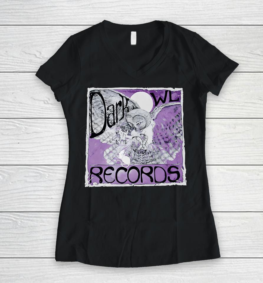 Night Vale Podcast Dark Owl Records Women V-Neck T-Shirt