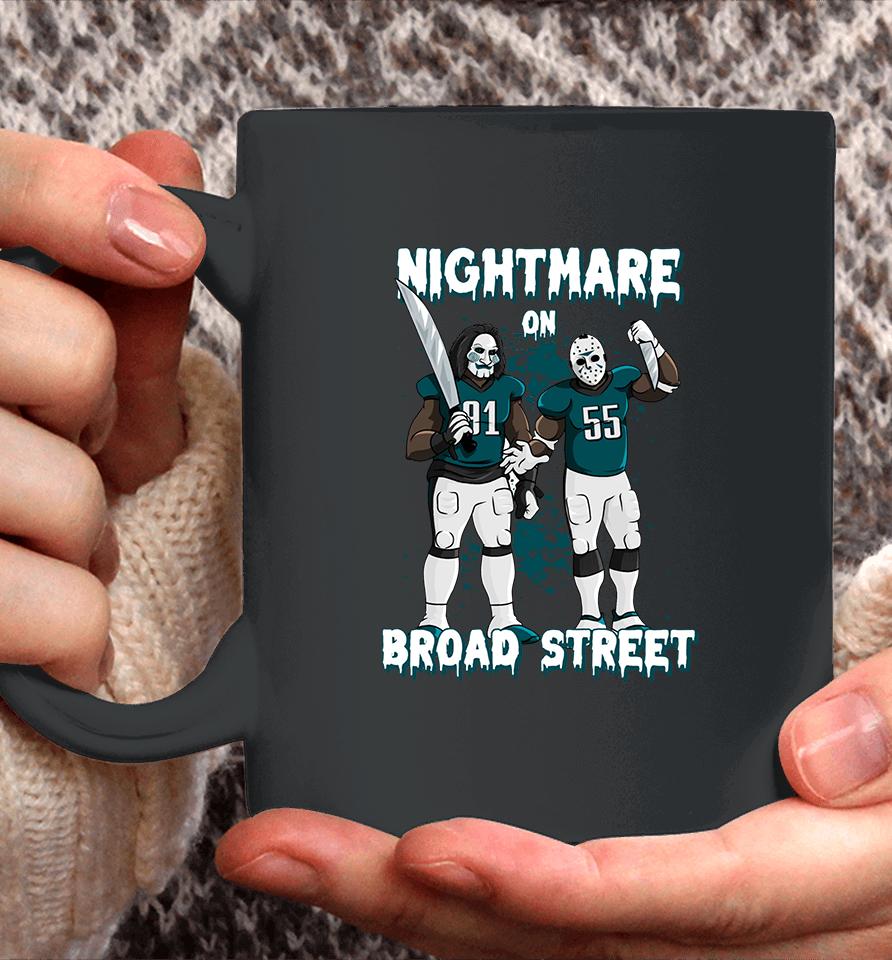 Nightmare On Broad Street Philadelphia Eagles Nfl Barstool Sports Coffee Mug