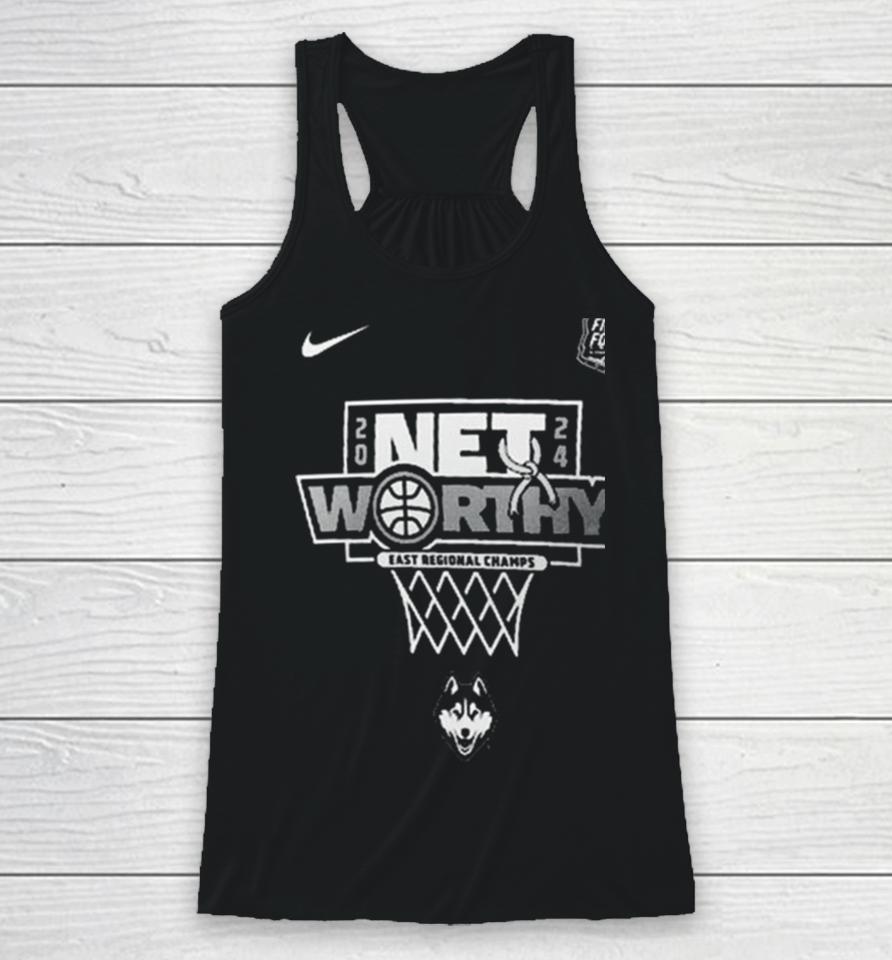 Nike Uconn Huskies 2024 Ncaa Men’s Basketball Tournament March Madness Final Four Regional Champions Racerback Tank