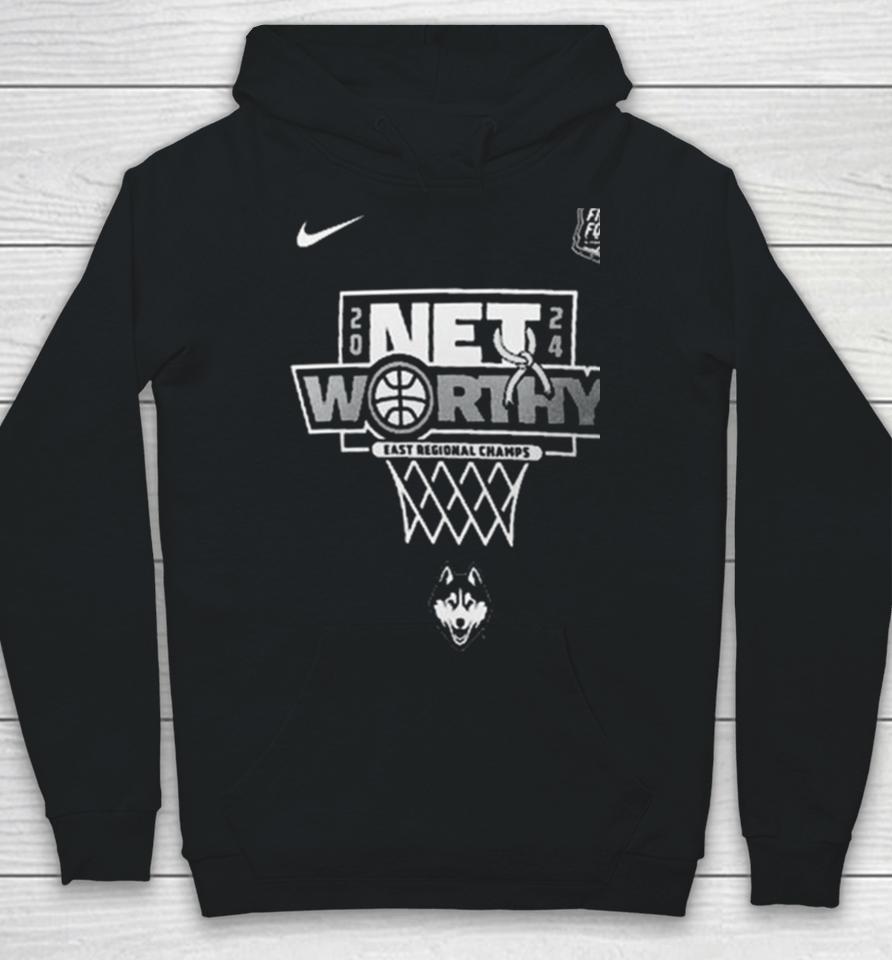 Nike Uconn Huskies 2024 Ncaa Men’s Basketball Tournament March Madness Final Four Regional Champions Hoodie