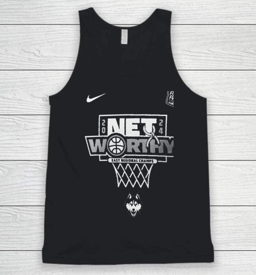 Nike Uconn Huskies 2024 Ncaa Men’s Basketball Tournament March Madness Final Four Regional Champions Unisex Tank Top