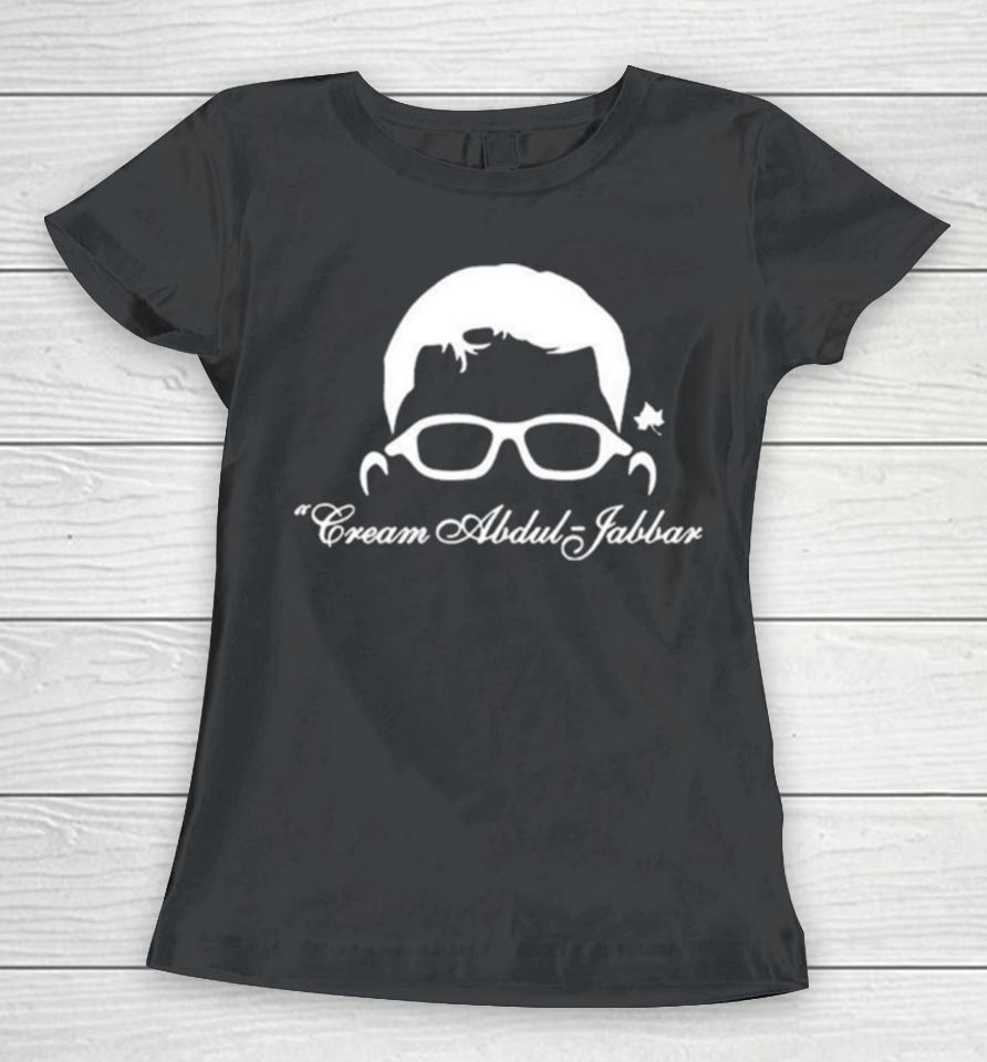 Nil Robbie Avila Cream Abdul Jabbar Women T-Shirt