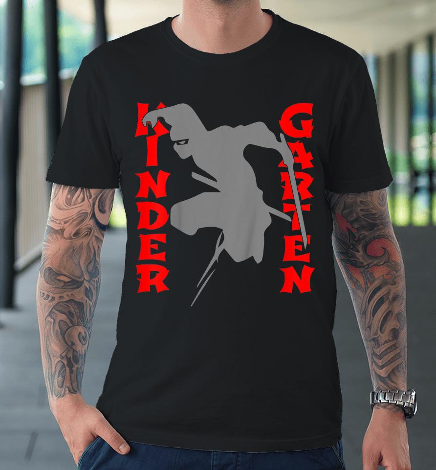 Ninja Back To School Kindergarten Premium T-Shirt