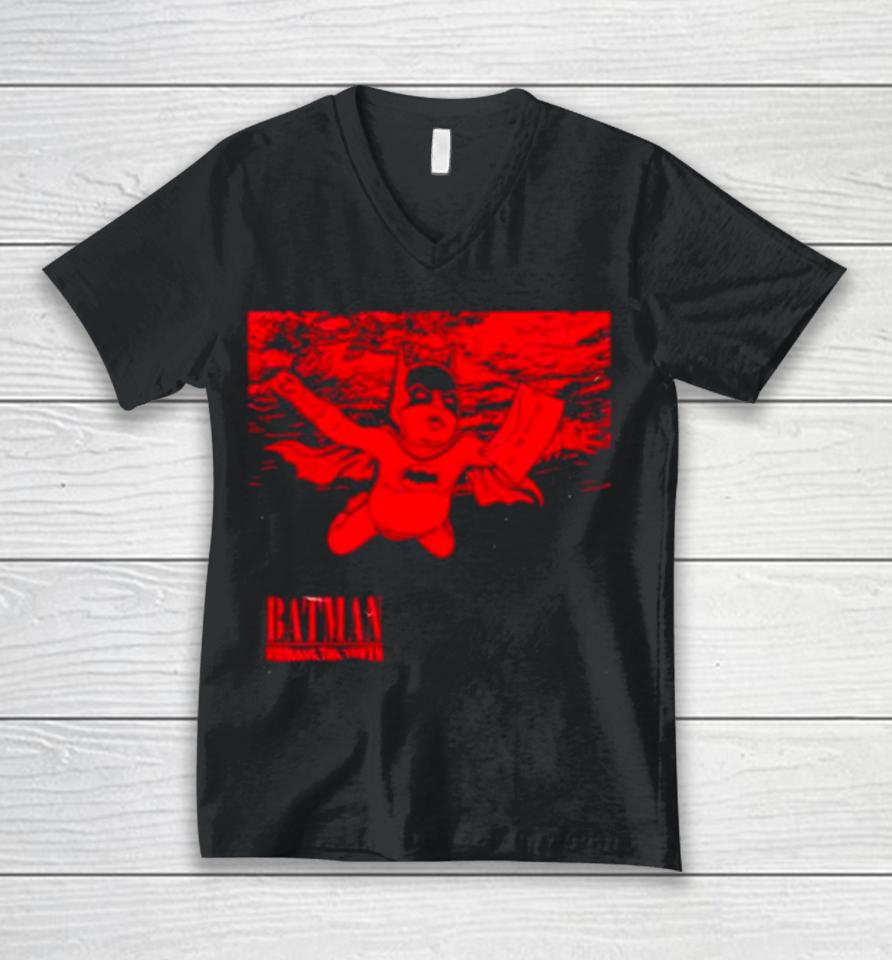 Nirvana Batman Unmask The Truth Unisex V-Neck T-Shirt