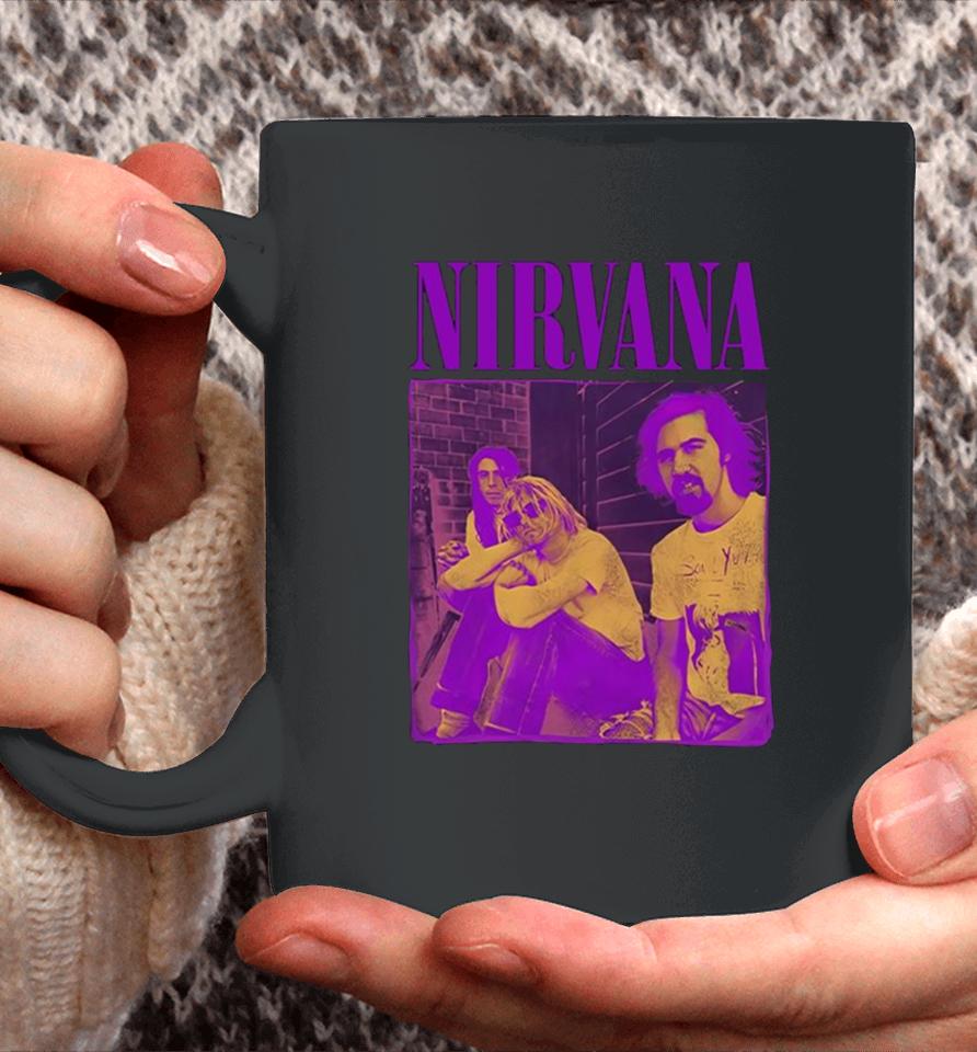 Nirvana Purple Group Coffee Mug