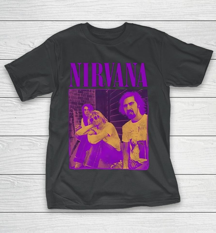 Nirvana Purple Group T-Shirt