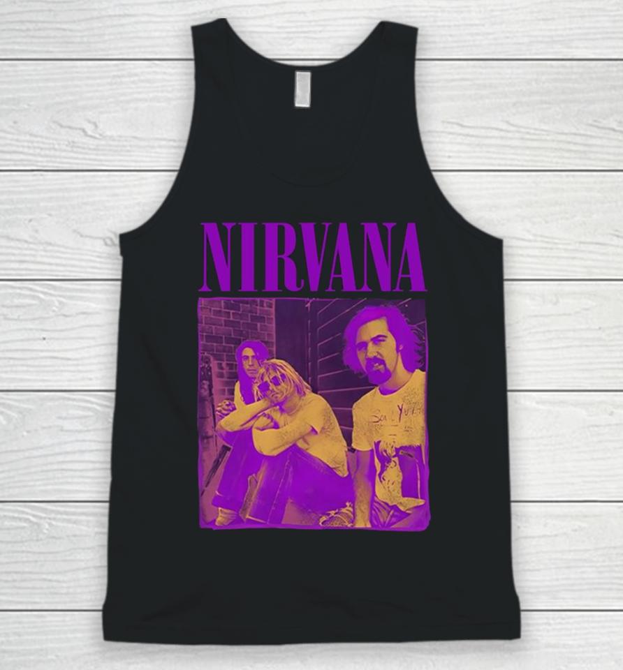 Nirvana Purple Group Unisex Tank Top
