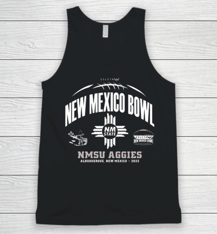 Nmsu Aggies 2023 New Mexico Bowl Albuquerque Unisex Tank Top