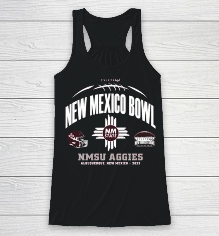 Nmsu Aggies Football 2023 New Mexico Bowl Racerback Tank