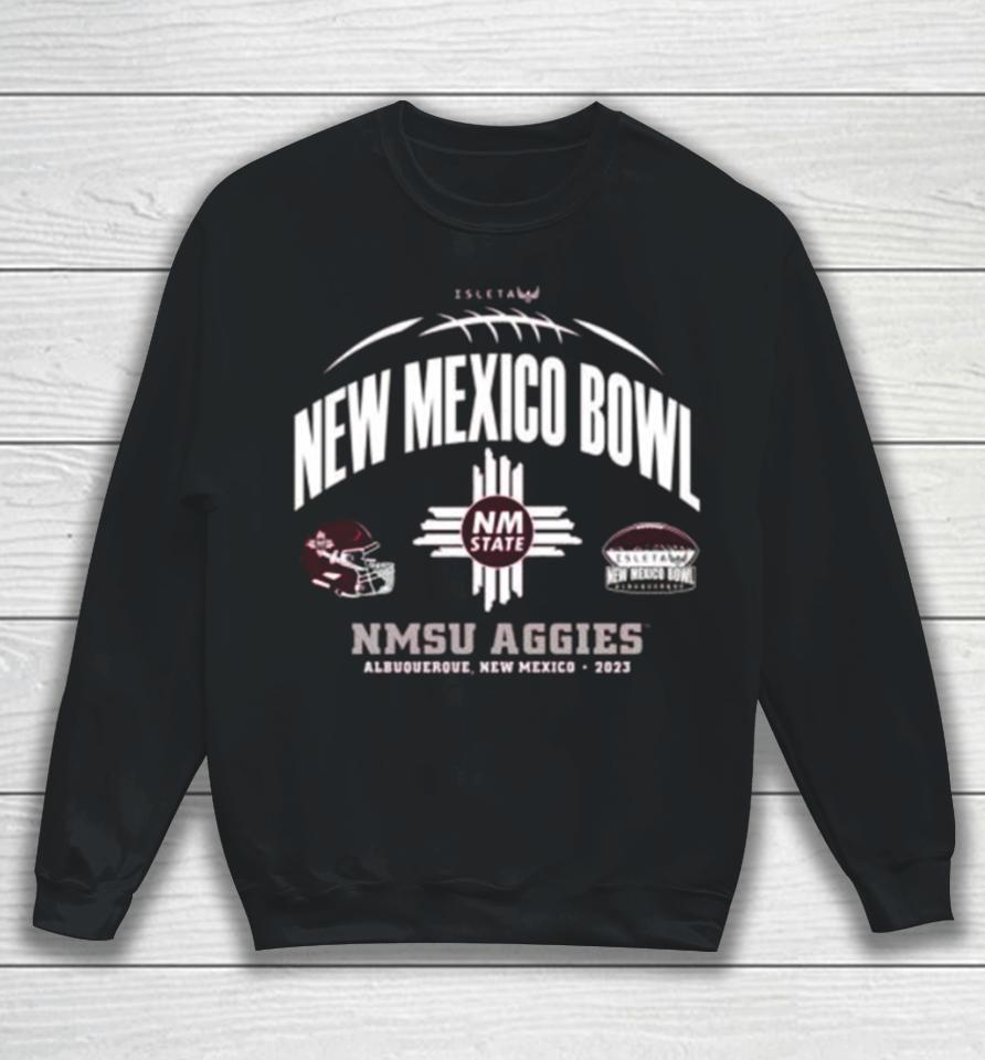 Nmsu Aggies Football 2023 New Mexico Bowl Sweatshirt