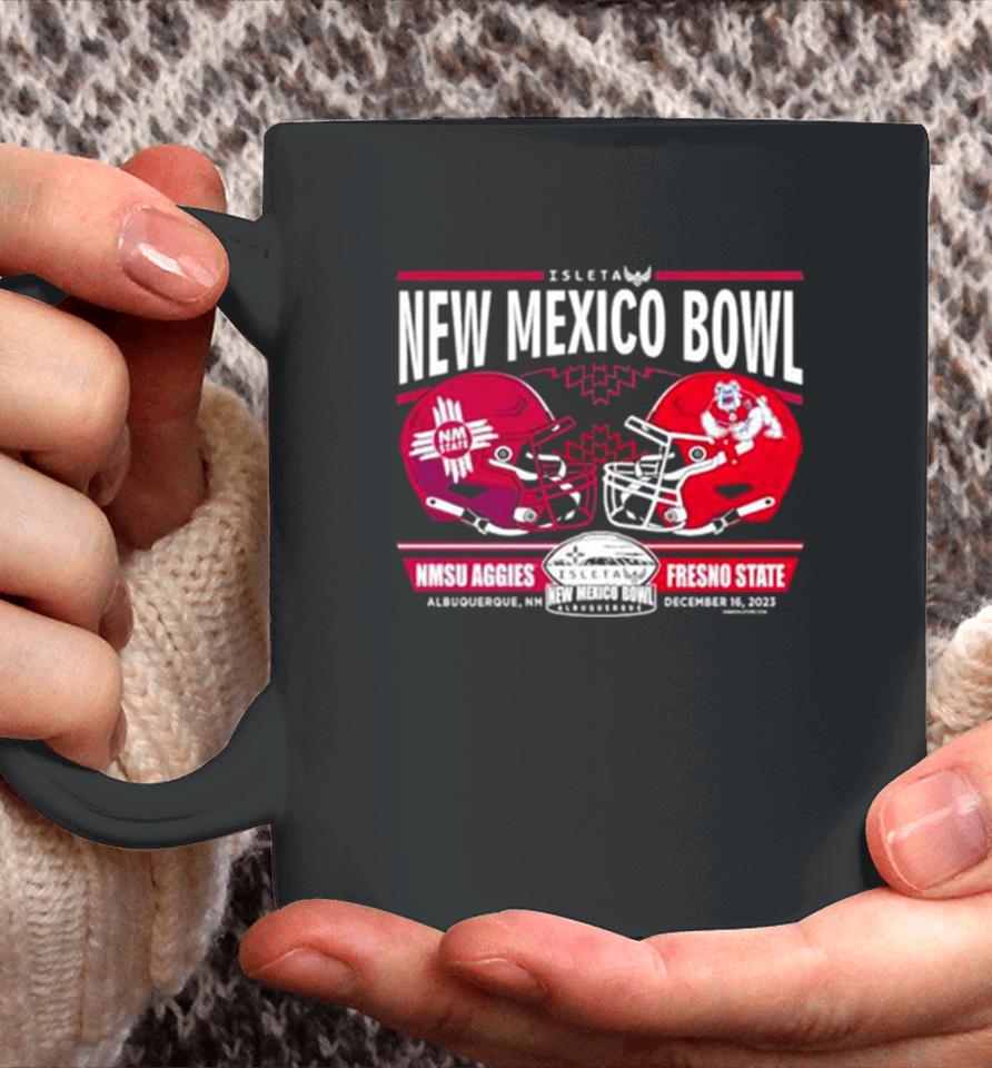 Nmsu Aggies Vs Fresno State 2023 Isleta New Mexico Bowl Final Score Matchup Coffee Mug