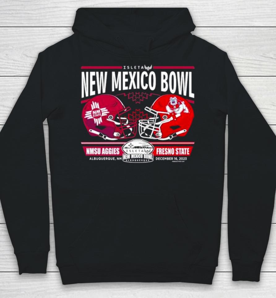 Nmsu Aggies Vs Fresno State 2023 New Mexico Bowl Head To Head Hoodie