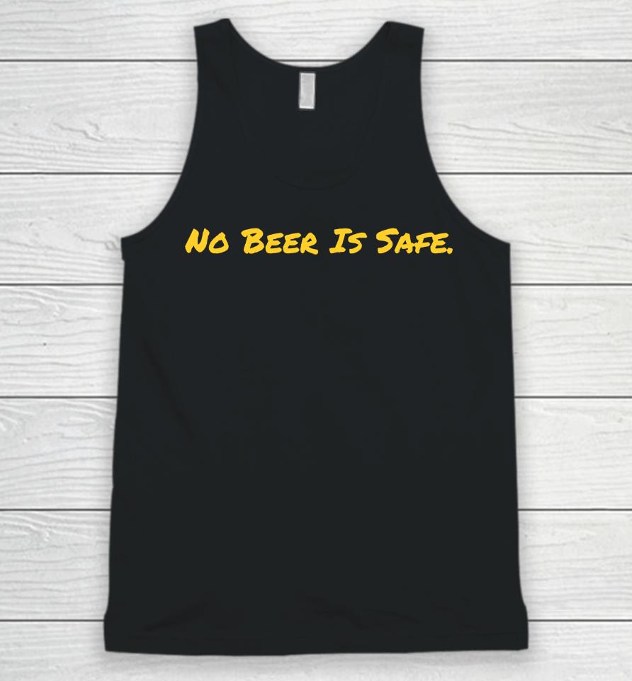 No Beer Is Safe Unisex Tank Top