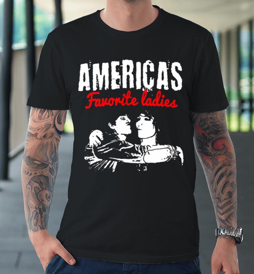 No Name Americas Favorite Ladies Premium T-Shirt