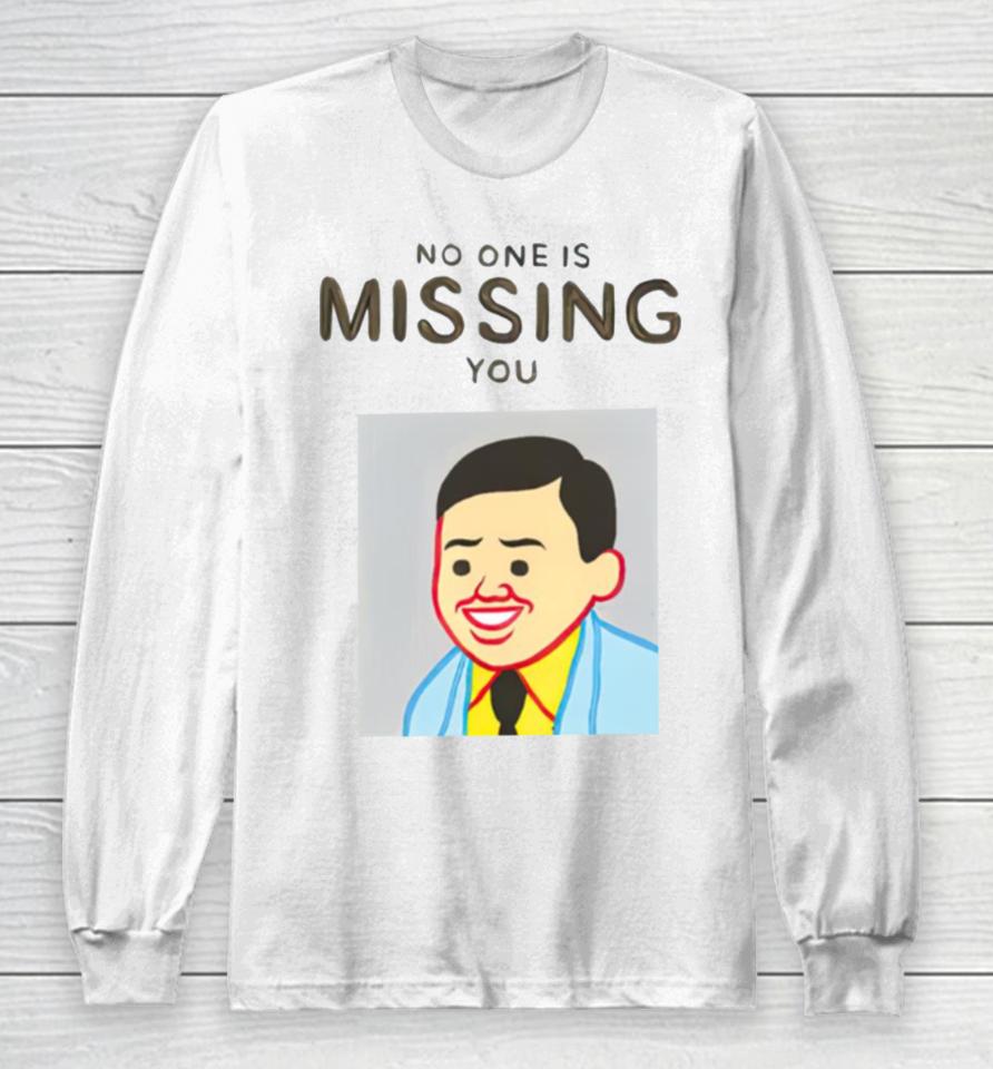 No One Is Missing You Joan Cornella Long Sleeve T-Shirt