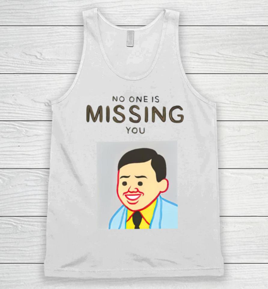No One Is Missing You Joan Cornella Unisex Tank Top