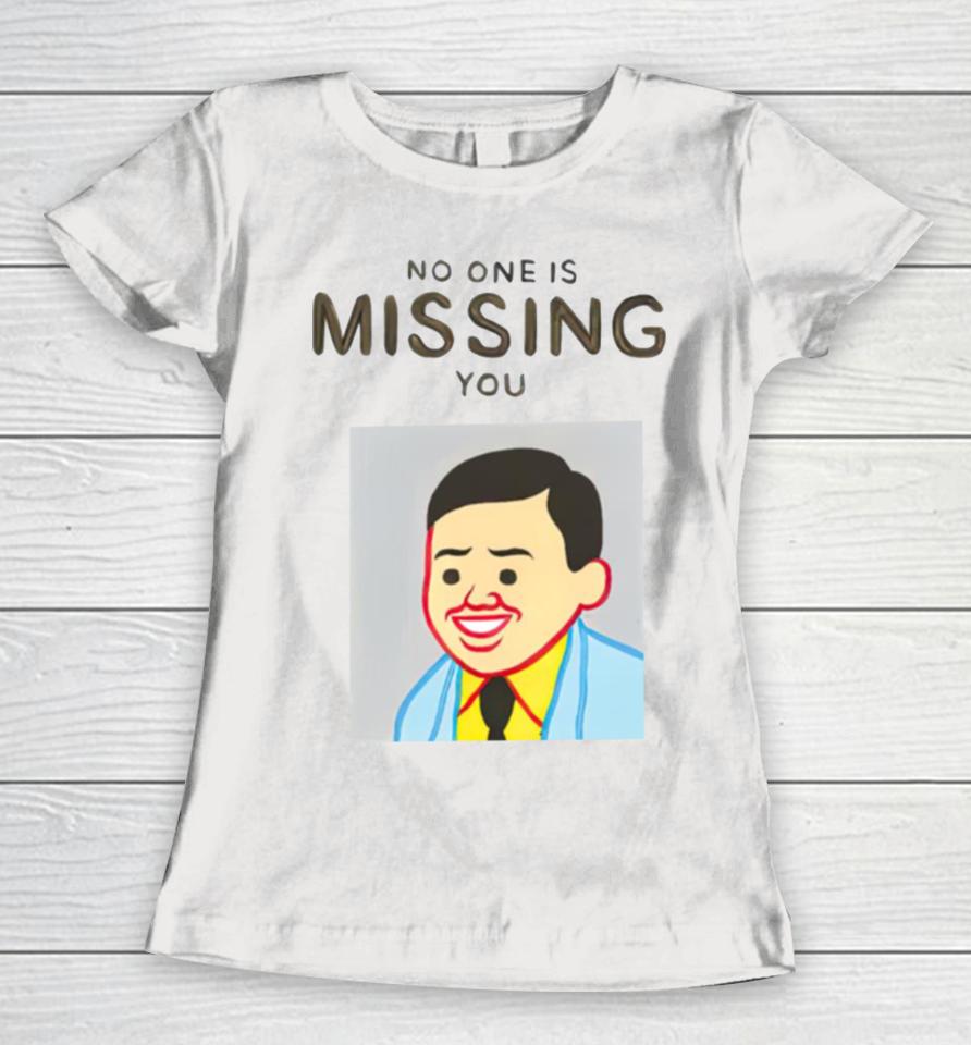 No One Is Missing You Joan Cornella Women T-Shirt