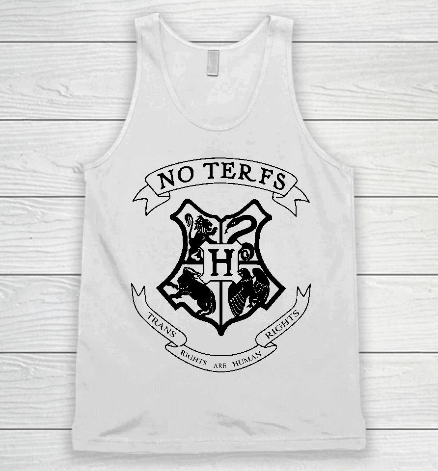 No Terfs Trans Rights Are Human Rights Unisex Tank Top