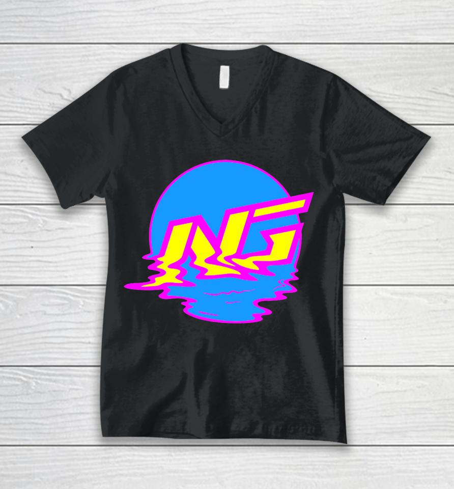 Noah Gragson Summer Heat Logo Unisex V-Neck T-Shirt