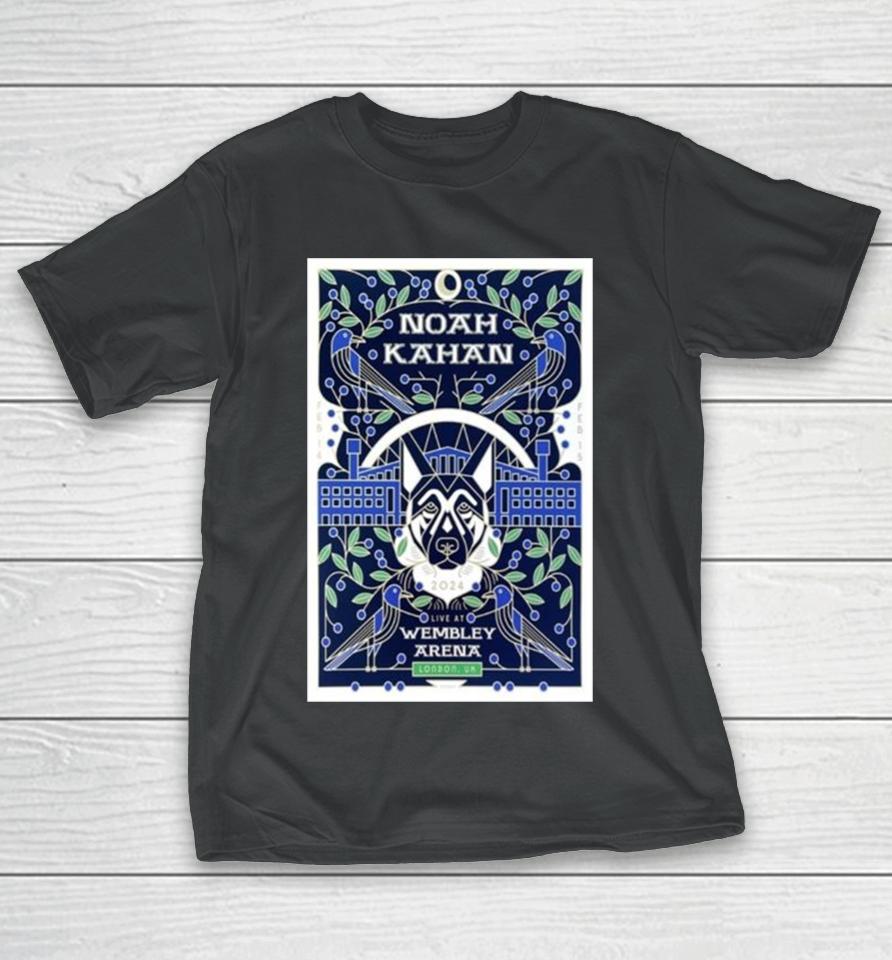 Noah Kahan Live At Wembley Arena London Uk February 14 15 2024 Tour Poster T-Shirt