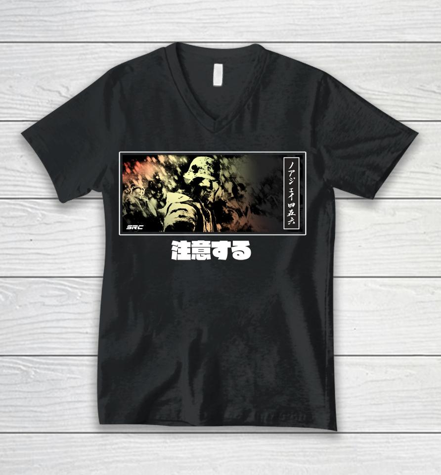 Noahj456 Merch Src Dead Army Unisex V-Neck T-Shirt