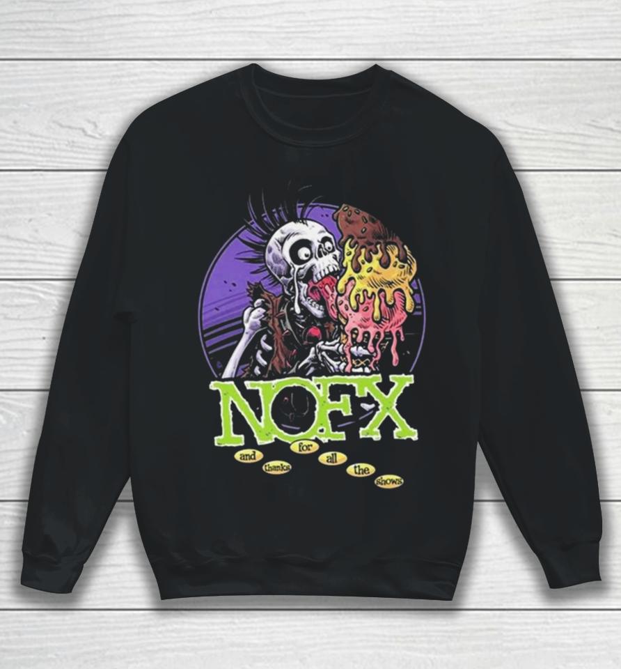 Nofx Big Cream Tour Japan 2024 Sweatshirt