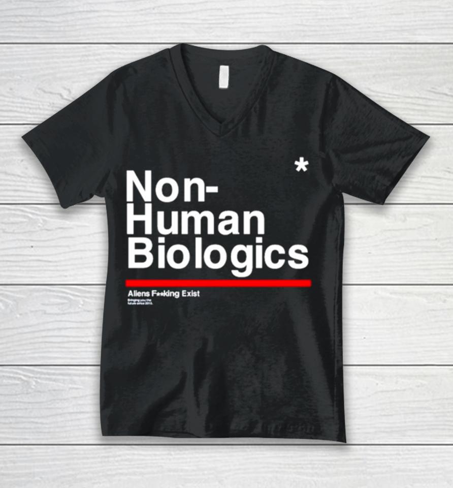 Non Human Biologics Unisex V-Neck T-Shirt