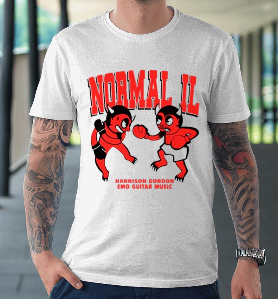 Normal Il Harrison Gordon Emo Guitar Music Premium T-Shirt
