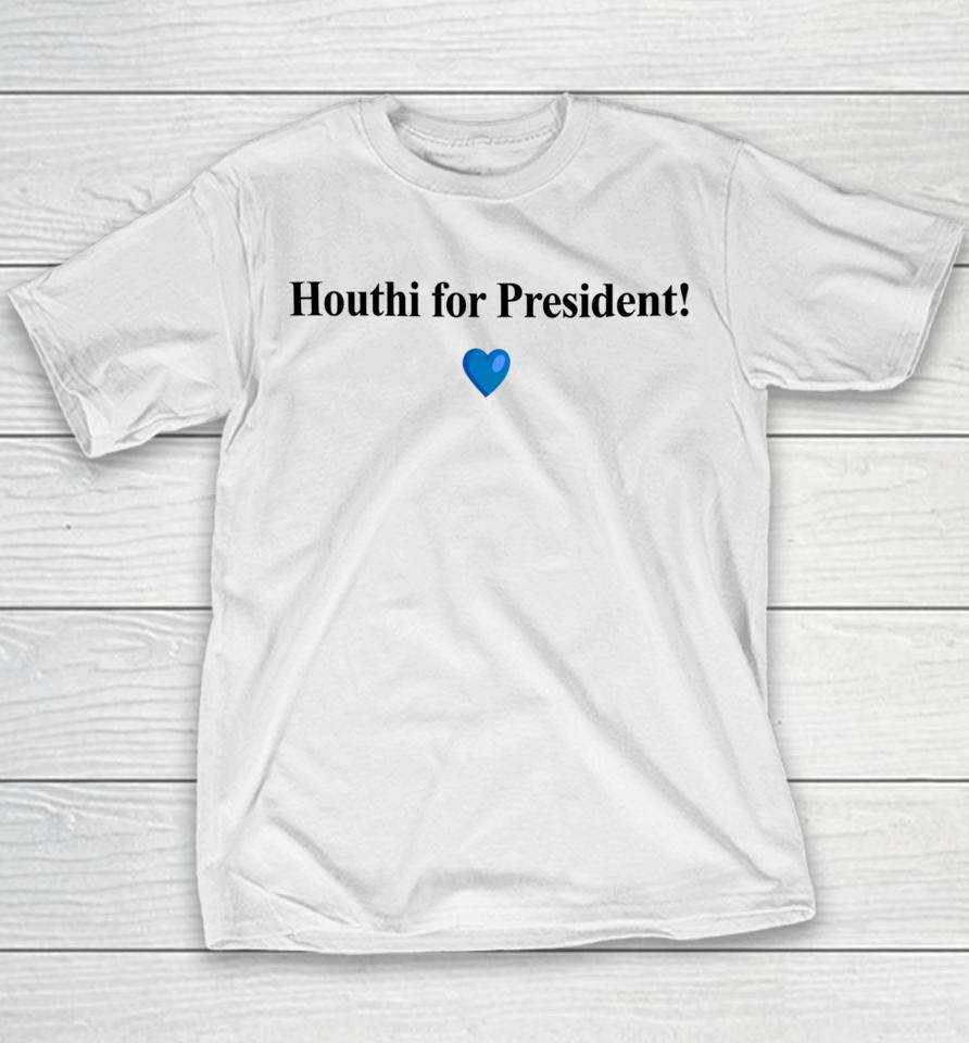 Normfinkelstein Houthi For President Youth T-Shirt
