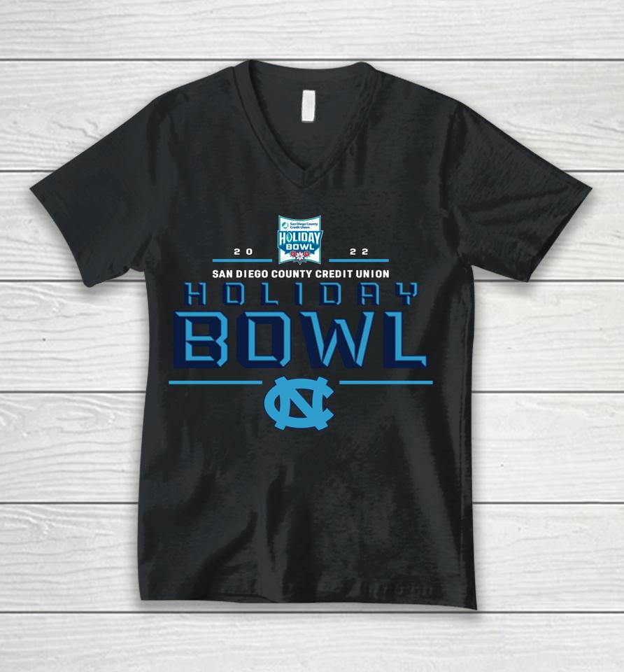 North Carolina Holiday Bowl 2022 Ncaa Unisex V-Neck T-Shirt