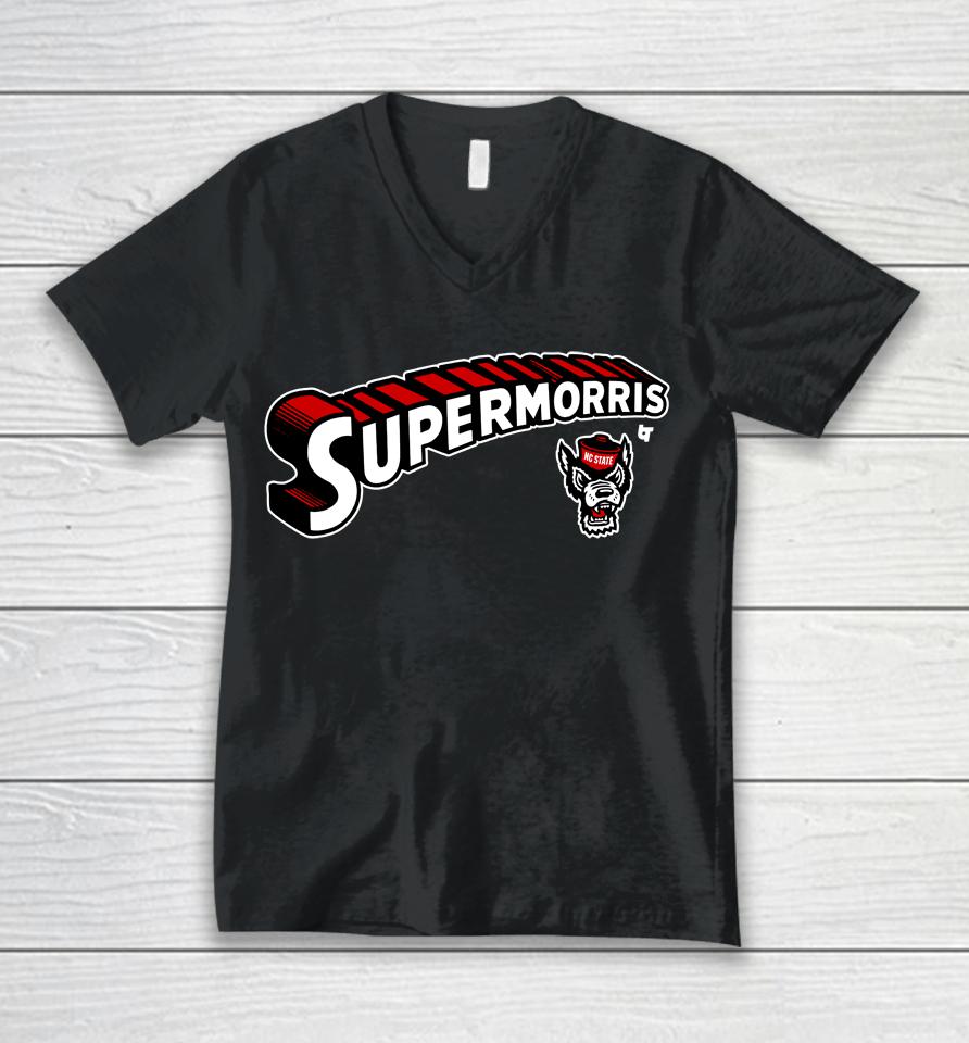 North Carolina State University Super Mj Morris Unisex V-Neck T-Shirt