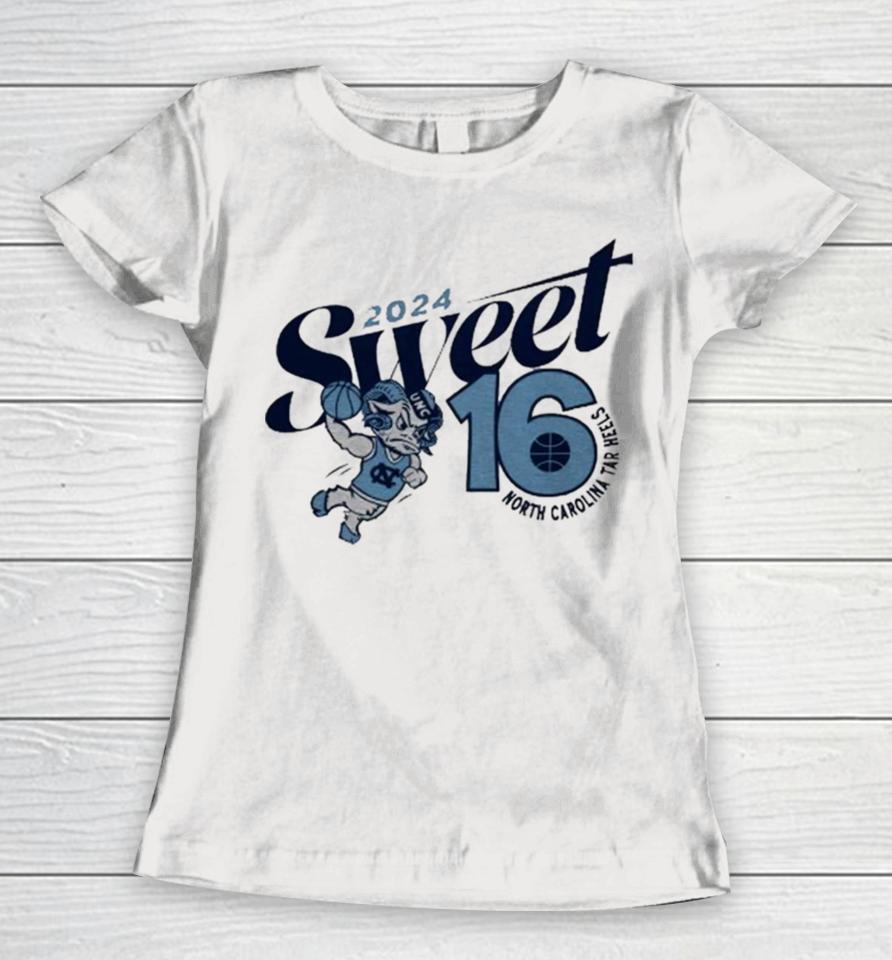 North Carolina Tar Heels 2024 March Madness Women T-Shirt